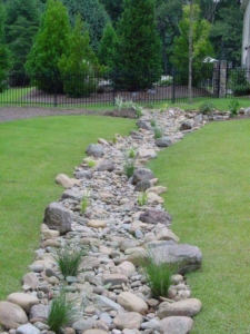 Landscape drainage by ProScapes 